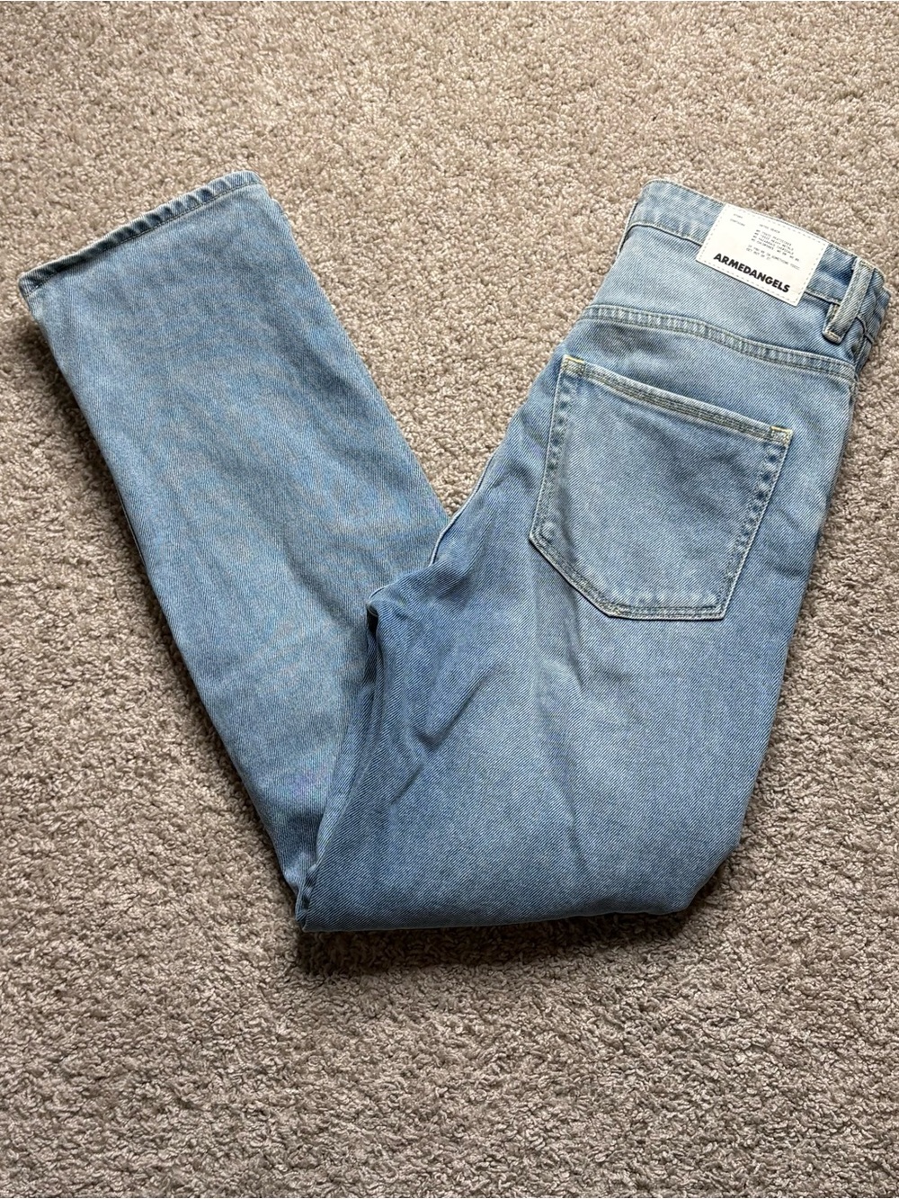 Armed Angels High Waist Slim Fit Jeans